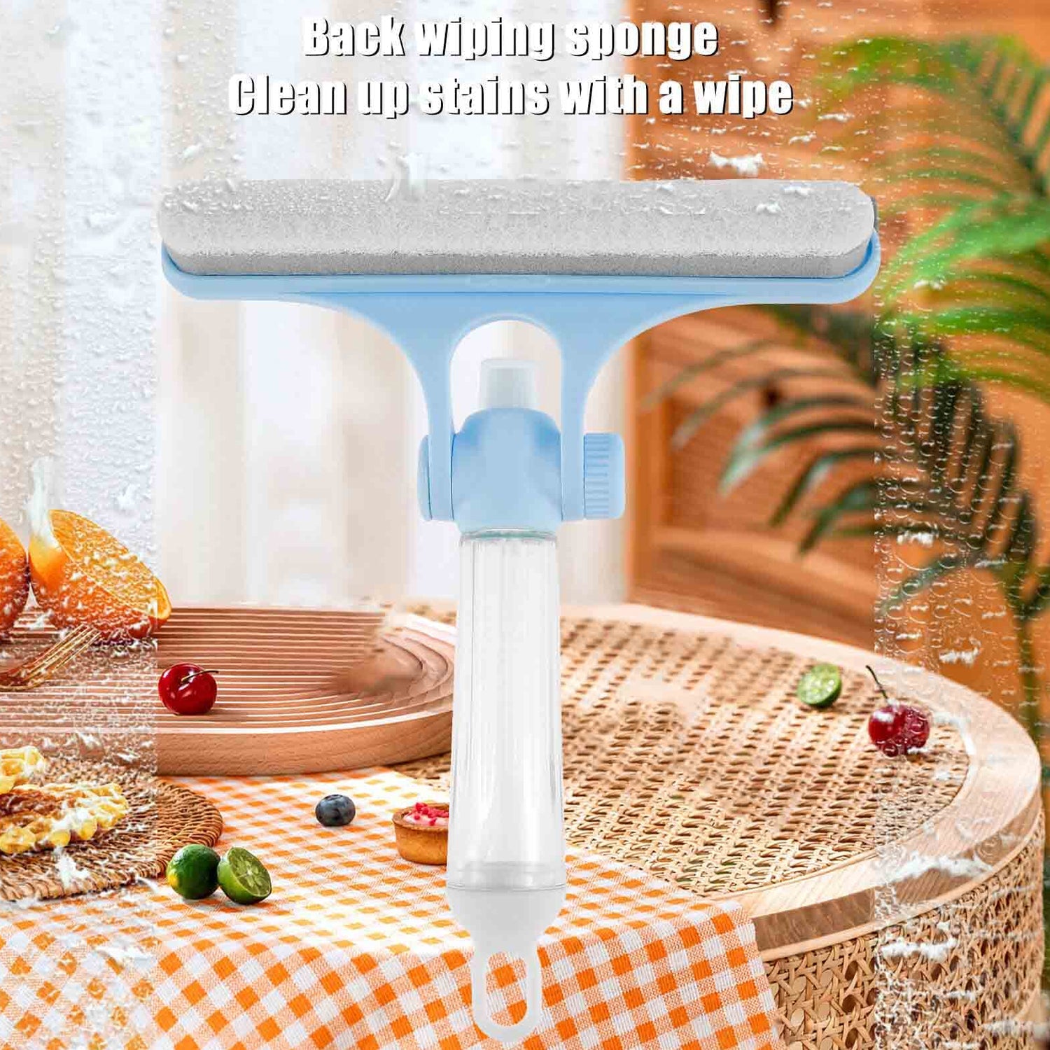 4167 4 in 1 Multifunctional Glass Scraper, Window Glass Wiper with Watering Can, Silicon Cleaning Squeegee with Two Brush Heads, Practical Squeegee for Shower Doors, Windows, Tiles and Car Glass 4167 4 in 1 Multifunctional Glass Scraper, Window Glass Wiper with Watering Can, Silicon Cleaning Squeegee with Two Brush Heads, Practical Squeegee for Shower Doors, Windows, Tiles and Car Glass